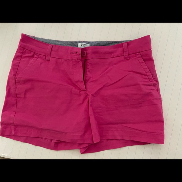 Pink shorts size 8 •Crown & Ivy - Picture 1 of 2
